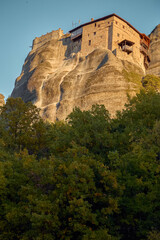 Saint Nicholas Anapafsas Monastery in Meteora, Greece