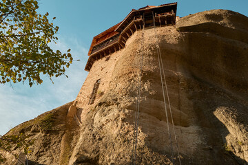 Saint Nicholas Anapafsas Monastery in Meteora, Greece