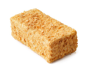Delicious square of sweet and crunchy dessert bread made with a unique combination of ingredients