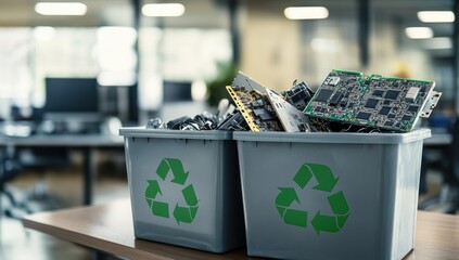 E-waste Recycling: Responsible Disposal of Electronic Components