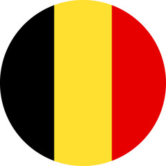 Belgium flag illustrator national of vector