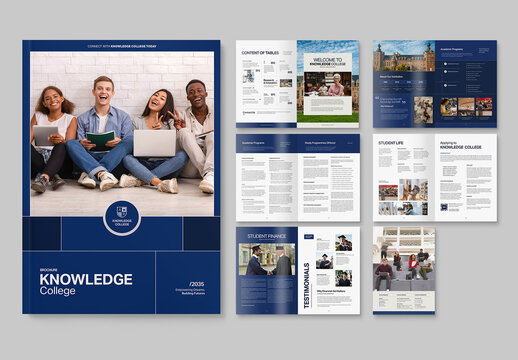 College Brochure Template