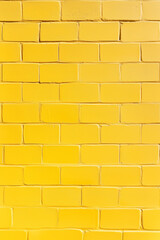 Fototapeta premium yellow wall texture background