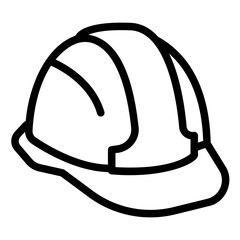 hard hat Line Icon