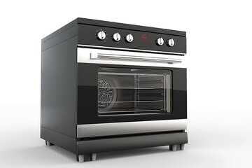 Obraz premium Oven isolated on white background