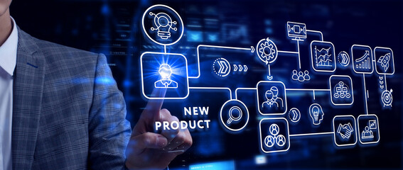 New Product Business Development Concept.
