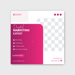 Business social media post design