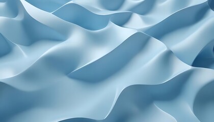 Blue wave with a white background