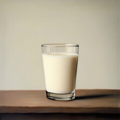 A Glass of Milk: Still Life Painting