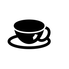 Thick glass cup icon, symbolizing sturdy drinkware, durability, or high-quality beverages.