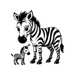 cute zebra 