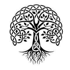 Celtic Tree Icon Simbolism