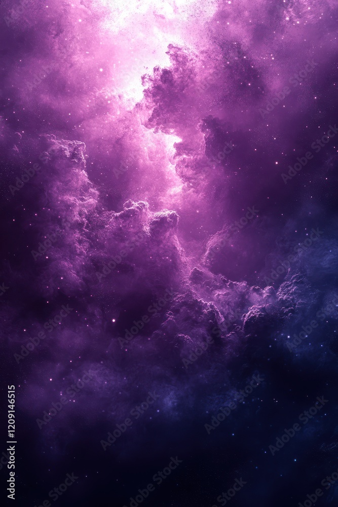 Poster deep purple abstract background with textured soft brush strokes and ambient lighting distressed vin