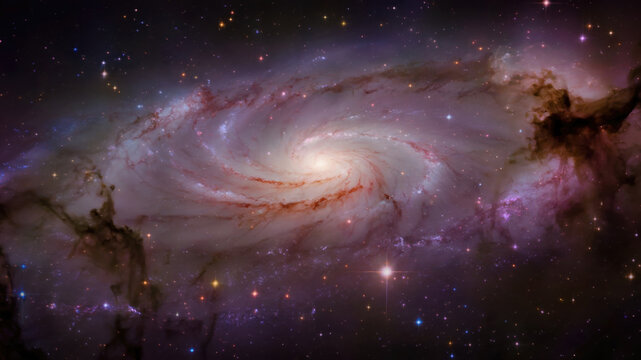 Stunning Spiral Galaxy