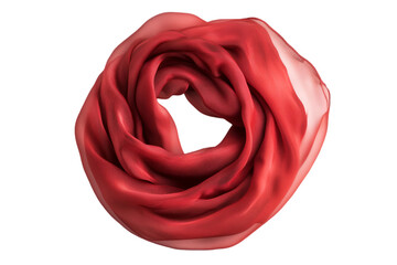 Valentine’s Day Symbols and Romantic Items on Transparent White Background