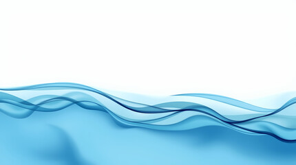 Fototapeta premium Smooth Gradient and Flowing Water-Inspired Wall Artwork