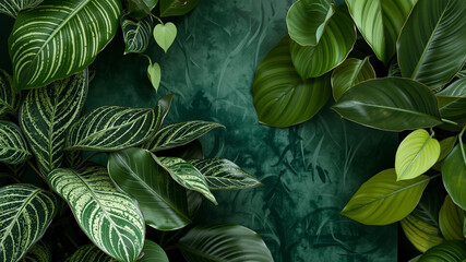 leaves in the garden