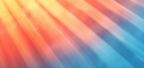 Ethereal light rays and subtle prism colors spreading outward, ideal for themes of renewal, enlightenment, and spiritual awakening