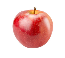 red apple isolated on white