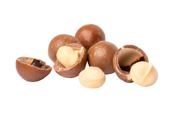 Macademia nut isolated