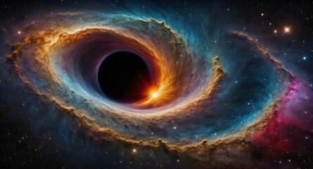 Obraz premium Colorful picture of the universe,2 