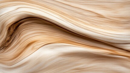 A close-up view of a textured surface with swirling patterns in shades of beige and brown.
