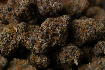 Close Up of Cannabis Flowers