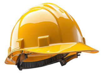Yellow Hard Hat Safety Equipment.
