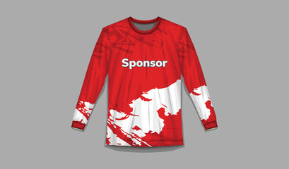 Soccer jersey design for sublimation, sport t shirt design