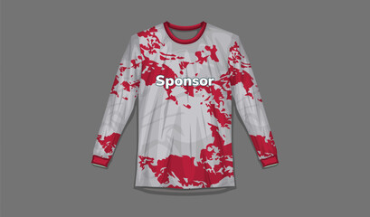 Soccer jersey design for sublimation, sport t shirt design
