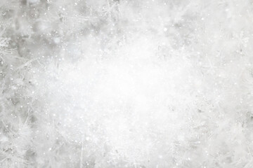 ice snow crystals background abstract white winter