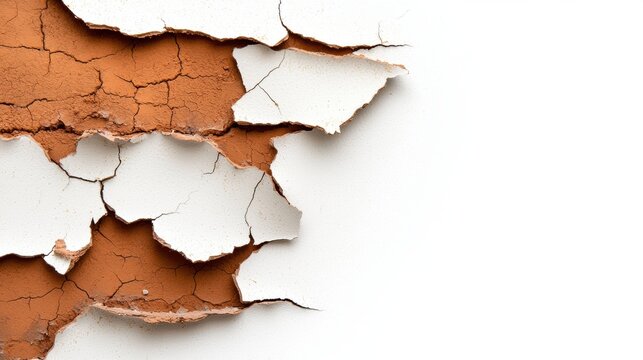 The title is "Cracked Wall".