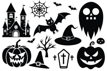Halloween Icons Vector