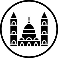 Hungarian Parliament Icon Style