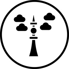 Fernsehturm Berlin Icon Style © designing ocean