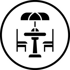 Coffee Terrace Icon Style