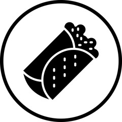 Burrito Icon Style