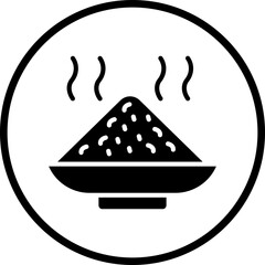 Nasi Goreng Icon Style