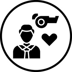 Life Coach Male Icon Style