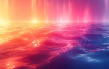 Vibrant Abstract Logo Design with Rainbow Gradient and Soft Backlighting in Modern Minimalist Style for Technology Innovation