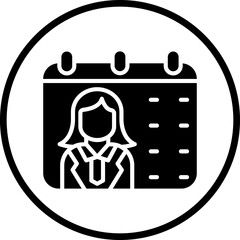 Book Consultation Icon Style