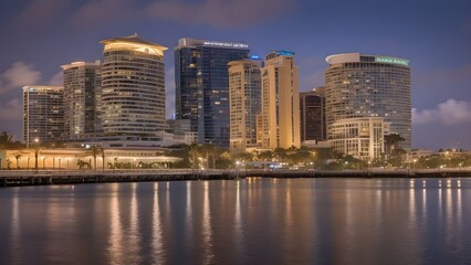 Bayshore Boulevard Tampa Florida Scenic Waterfront Architecture Photography
