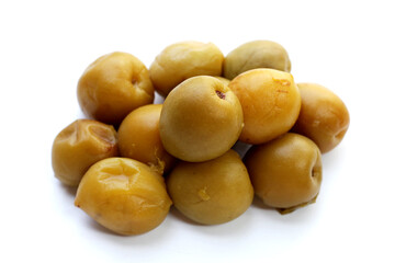 Pickled Chinese plums or Japanese apricots