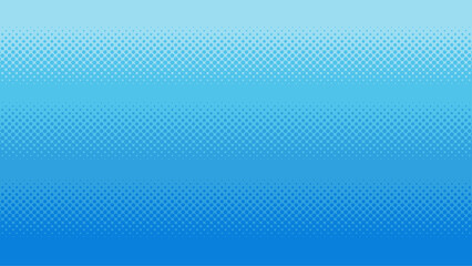 カラーハーフトーンを使ったグラデーション背景（水色系）