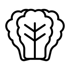 Kimchi Vector Line Icon Design