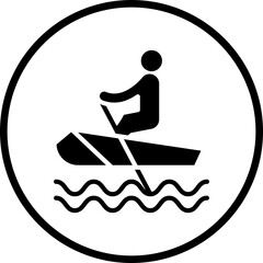 Rowing Icon Style