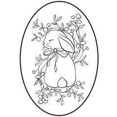 easter eggs with floral decoration vector illustration graphic design