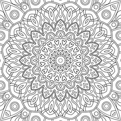 Mandala pattern with circles 2
