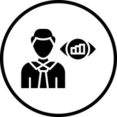 Business Vision Icon Style