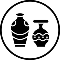 Pottery Ceramics Icon Style
